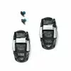 Sidi Caliper Buckle Verschluss-Set Schwarz -SIDI SCHUHGESCHÄFT SI 68007 Par cierres Sidi Caliper Buckle negro