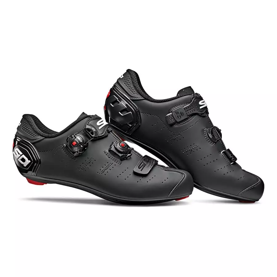 Sidi Ergo 5 Mega Wide Fit Rennradschuhe Mattschwarz 3 Sidi Ergo 5 Mega Wide Fit Rennradschuhe Mattschwarz