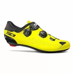 Sidi Genius 10 Rennradschuhe Neongelb/schwarz