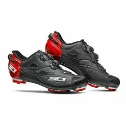 Sidi Tiger Carbon MTB-Schuhe Schwarz/rot
