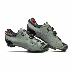 Sidi MTB Tiger Carbon 2 MTB-Schuhe Grün-grau/schwarz