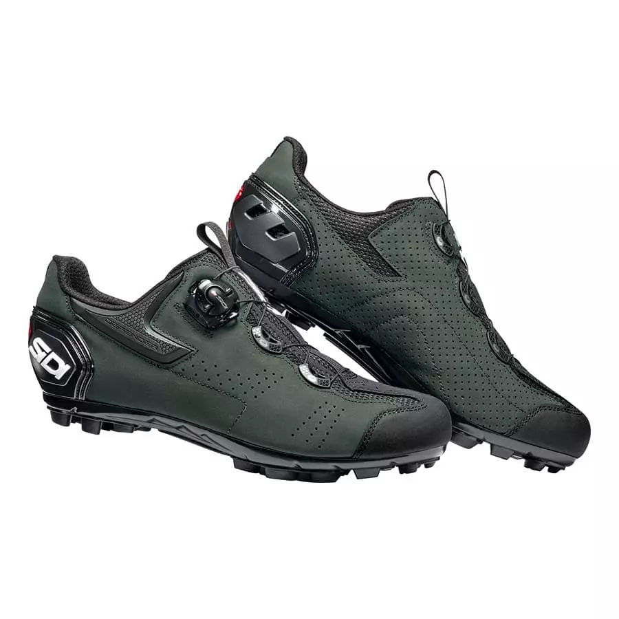 Sidi Gravel MTB-Schuhe Schwarz/dunkelgrün 3 Sidi Gravel MTB-Schuhe Schwarz/dunkelgrün