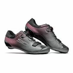 Sidi Sixty Rennradschuhe Anthrazit/weinrot