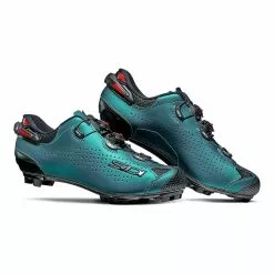 Sidi MTB Tiger Carbon 2 MTB-Schuhe Blau-grün