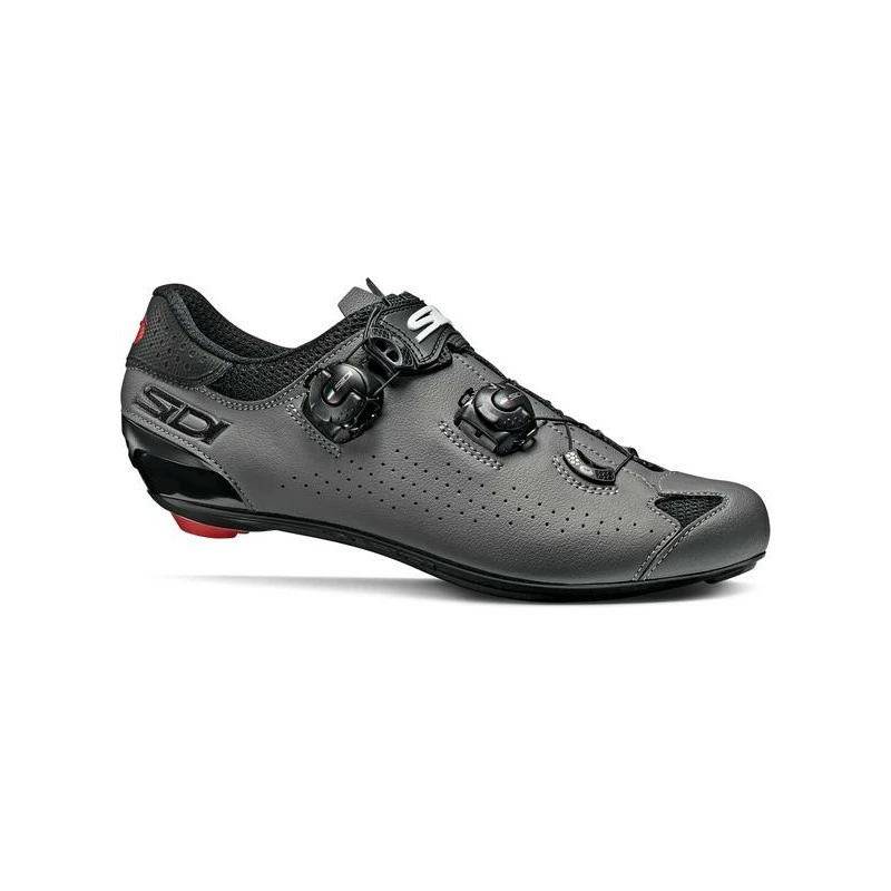 SIDI Fahrradschuhe ROAD Genius 10 Größe 44 Schwarz Grau 3 SIDI Fahrradschuhe ROAD Genius 10 Größe 44 Schwarz Grau