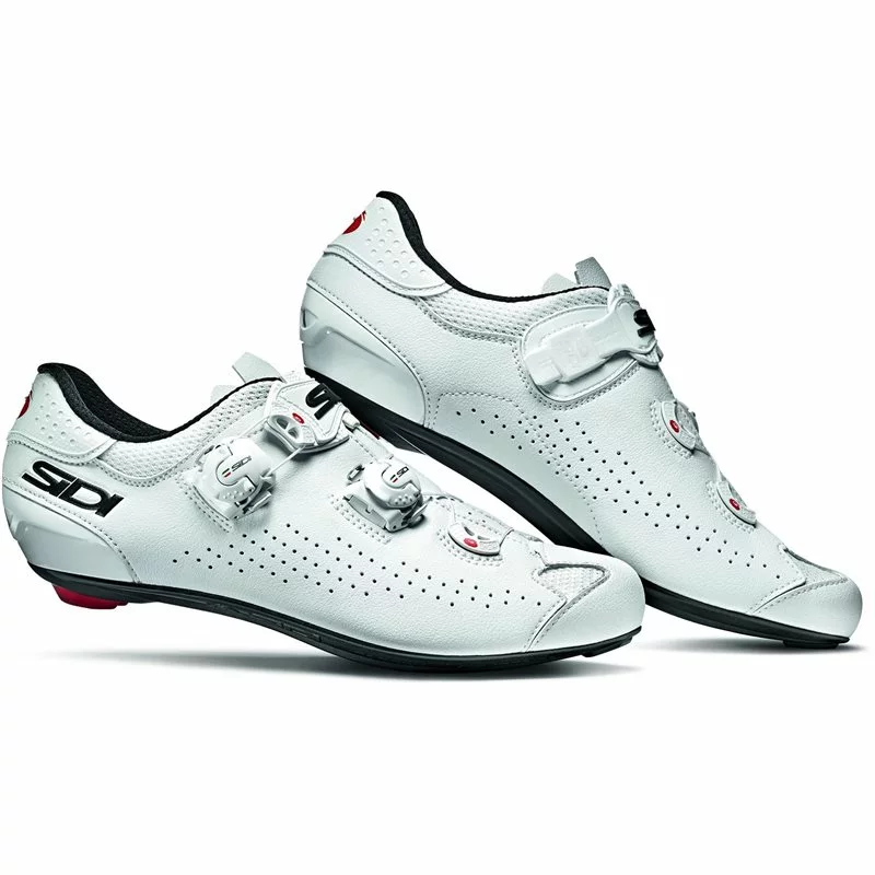SIDI Fahrradschuhe ROAD Genius 10 Größe 46.5 Weiß 3 SIDI Fahrradschuhe ROAD Genius 10 Größe 46.5 Weiß