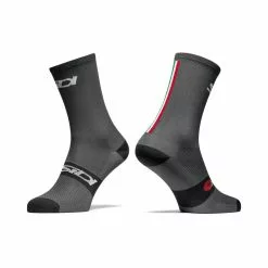 Sidi Trace Socken-15cm Grau-schwarz M/40-43